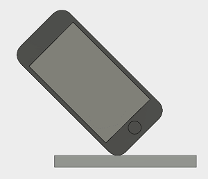 スマートフォンの落下試験